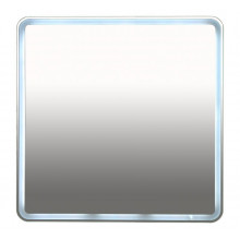 Зеркало Misty Неон 3 LED 80x80 сенсор на корпусе