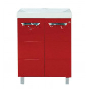 Тумба Misty Петра 65 красная эмаль