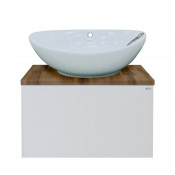 Тумба с раковиной Misty Ива УТ000008499 60 подвесная 1 ящик комбинированная