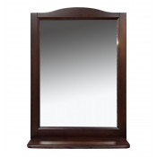 Зеркало Misty Рим 75 орех