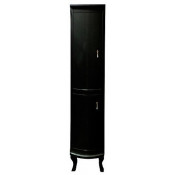 Шкаф-пенал Misty Дайна 40 L черный