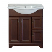 Тумба с раковиной Misty Римини 75 орех