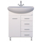 Тумба с раковиной Misty Стелла ИП000000599 65 4 ящика