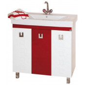 Тумба Misty Эллада 75 красная эмаль