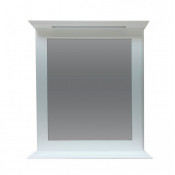 Зеркало Misty Герда 70 белая эмаль