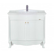 Тумба с раковиной Misty Дайна 100 белая
