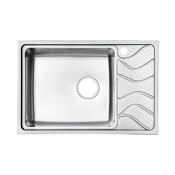 Кухонная мойка Iddis Reeva REE71SLi77 71 x 48 см, чаша слева, шелк