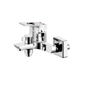 Смеситель Milardo Atlantic ATLSBC0M02 для ванны и душа с коротким изливом