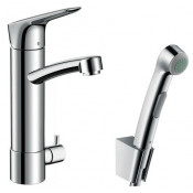 Смеситель Hansgrohe Talis 31515000 для раковины с гигиеническим душем
