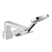 Смеситель Hansgrohe Metropol 74550000 для ванны, набор Secuflex