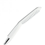 Ручной душ Hansgrohe PuraVida 120 EcoSmart 28568400, хром/белый