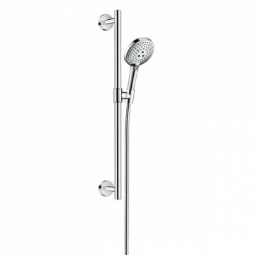 Душевой гарнитур Hansgrohe Raindance Select S 120 EcoSm/U'Comfort 26323400 90 см белый/хром