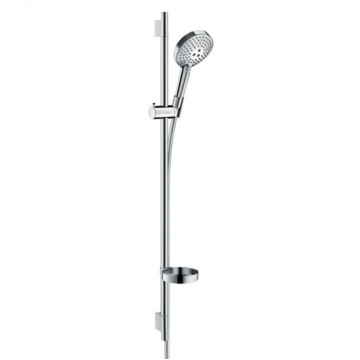 Душевой гарнитур Hansgrohe Raindance Select S 27667000 120 3j PowderRain 90 см хром