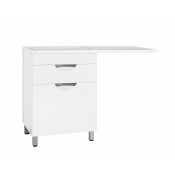 Тумба под раковину Style Line Жасмин ЛС-00000645 белая 58 см