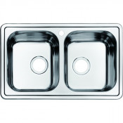 Мойка кухонная Iddis Strit STR78P2i77 78 х 48 см полированная