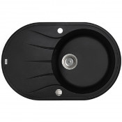Мойка для кухни IDDIS Kitchen G K11B771i87 77 х 50 см черная