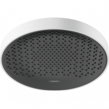 Верхний душ Hansgrohe Rainfinity 26231700, 36х36 см, 1 режим струи, без держателя, белый