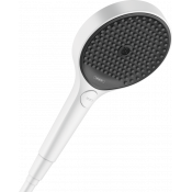 Ручной душ Hansgrohe Rainfinity 130 3jet 26865700 EcoSmart, белый матовый