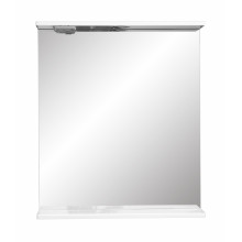 Зеркало Stella Polar Ванесса 60/C SP-00000219, 60 см, подвесное, с подсветкой, белое