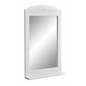 Зеркало Stella Polar Кармела 60 SP-00000188, 60 см, подвесное, ольха белая