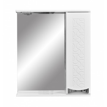 Зеркальный шкаф Stella Polar Ванда 60/C SP-00000199, 60 см, подвесной, правый, с подсветкой, белый