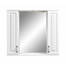 Зеркальный шкаф Stella Polar Кармела 90/C SP-00000186, подвесной, 90 см, ольха белая