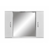 Зеркальный шкаф Stella Polar Концепт 100/C SP-00000135, 100 см, подвесной, с подсветкой, белый