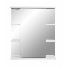 Зеркальный шкаф Stella Polar Концепт Лаура 60/C SP-00000050, 60 см, подвесной, с подсветкой, белый, правый