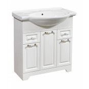 Тумба под раковину Stella Polar Кармела 75 SP-00000174, 75 см, напольная, ольха белая