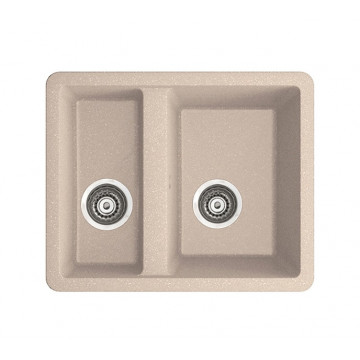 Кухонная мойка для подстольного монтажа Iddis Tanto TU4P565i87 56 x 46 x 21.5 см, Granucryl песок