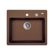 Кухонная мойка Iddis Vane G V31C571i87 57 x 50 x 22.7 см, Granucryl, 1 чаша, коричневый (шоколад)