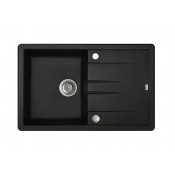 Кухонная мойка Iddis Vane G V11B781i87 78 x 50 x 22.7 см, Granucryl, 1 чаша, черный