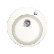 Кухонная мойка Iddis Kitchen G K05W511i87 51 x 51 x 23 см, Granucryl, 1 чаша, белый