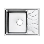Кухонная мойка Iddis Reeva REE61SLi77 61,5 x 48 см, чаша слева, шелк