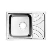 Кухонная мойка Iddis Arro ARR60PLi77 60.5 x 44 см, чаша слева, полированная