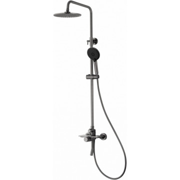 Душевая система Wonzon & Woghand Click WW-N3S962-BGG темный графит