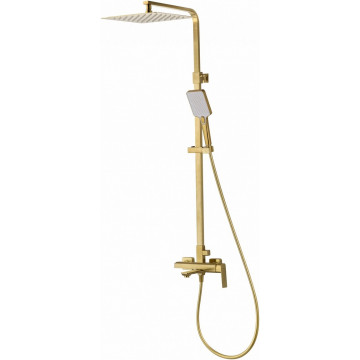 Душевая система Wonzon & Woghand Diamond WW-88739011-BG брашированное золото