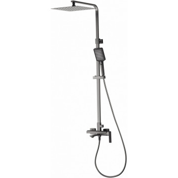 Душевая система Wonzon & Woghand Diamond WW-88739011-BGM темный графит