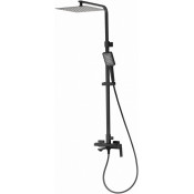 Душевая система Wonzon & Woghand Diamond WW-88739011-MB черный матовый