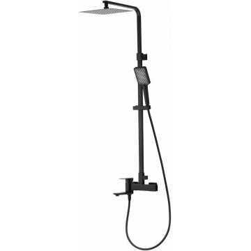 Душевая система Wonzon & Woghand Edge WW-88739003-MB черный матовый