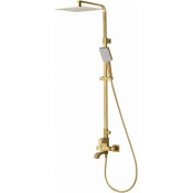 Душевая система Wonzon & Woghand Flex WW-88047072-BG брашированное золото