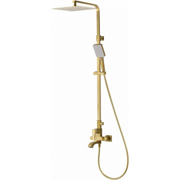 Душевая система Wonzon & Woghand Flex WW-88047072-BG брашированное золото