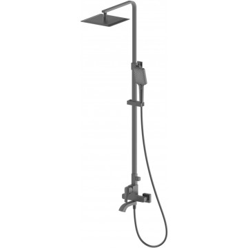 Душевая система Wonzon & Woghand Flex WW-88047072-BGM темный графит