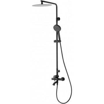 Душевая система Wonzon & Woghand Tor WW-88047073-MB черный матовый