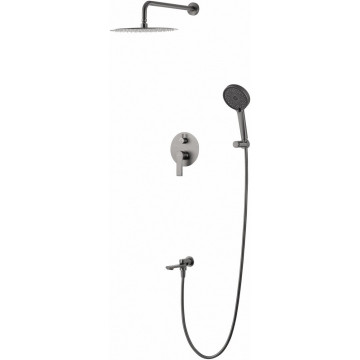 Встраиваемая душевая система Wonzon & Woghand Brilliant WW-88939079-BGM темный графит