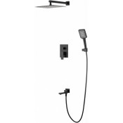 Душевая система Wonzon & Woghand Cube 2.0 WW-88087068-MB черный матовый