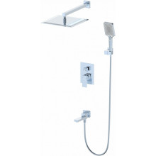 Встраиваемая душевая система Wonzon & Woghand Cube WW-88939016-CR хром