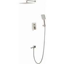 Встраиваемая душевая система Wonzon & Woghand Diamond WW-88939011-BN брашированный никель