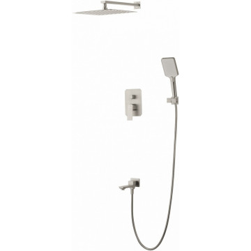 Встраиваемая душевая система Wonzon & Woghand Diamond WW-88939011-BN брашированный никель