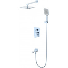 Встраиваемая душевая система Wonzon & Woghand Diamond WW-88939011-CR хром